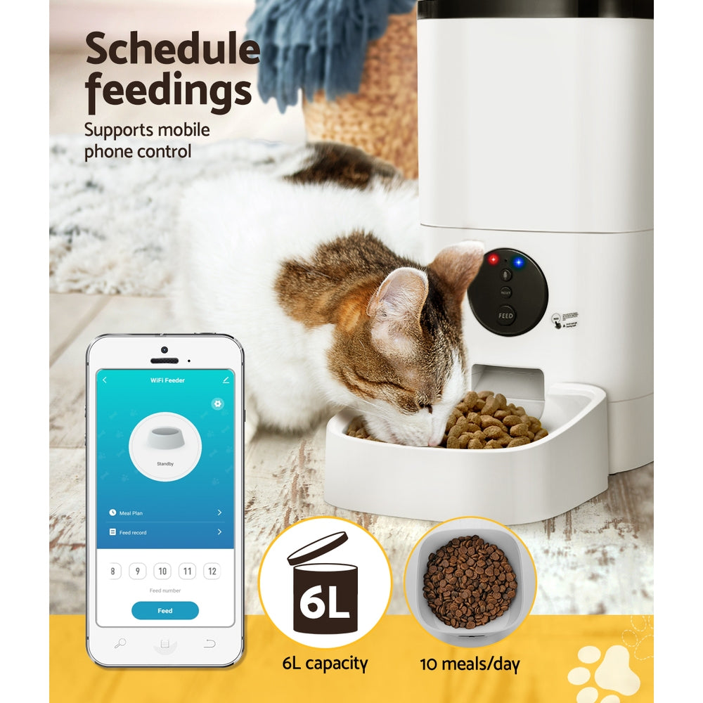 PawNest SmartFeed™ | 6L WiFi Automatic Pet Feeder