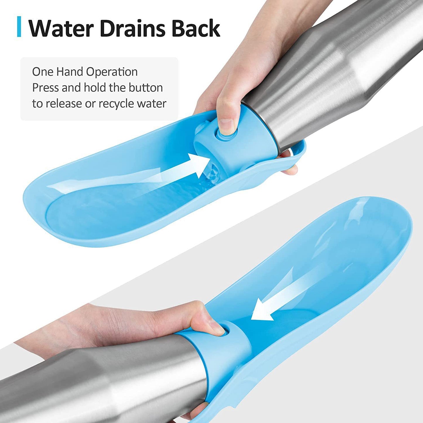 PawNest TravelSip™ | Portable Dog Water Bottle