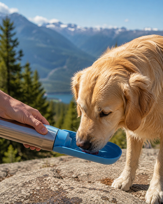 PawNest TravelSip™ | Portable Dog Water Bottle